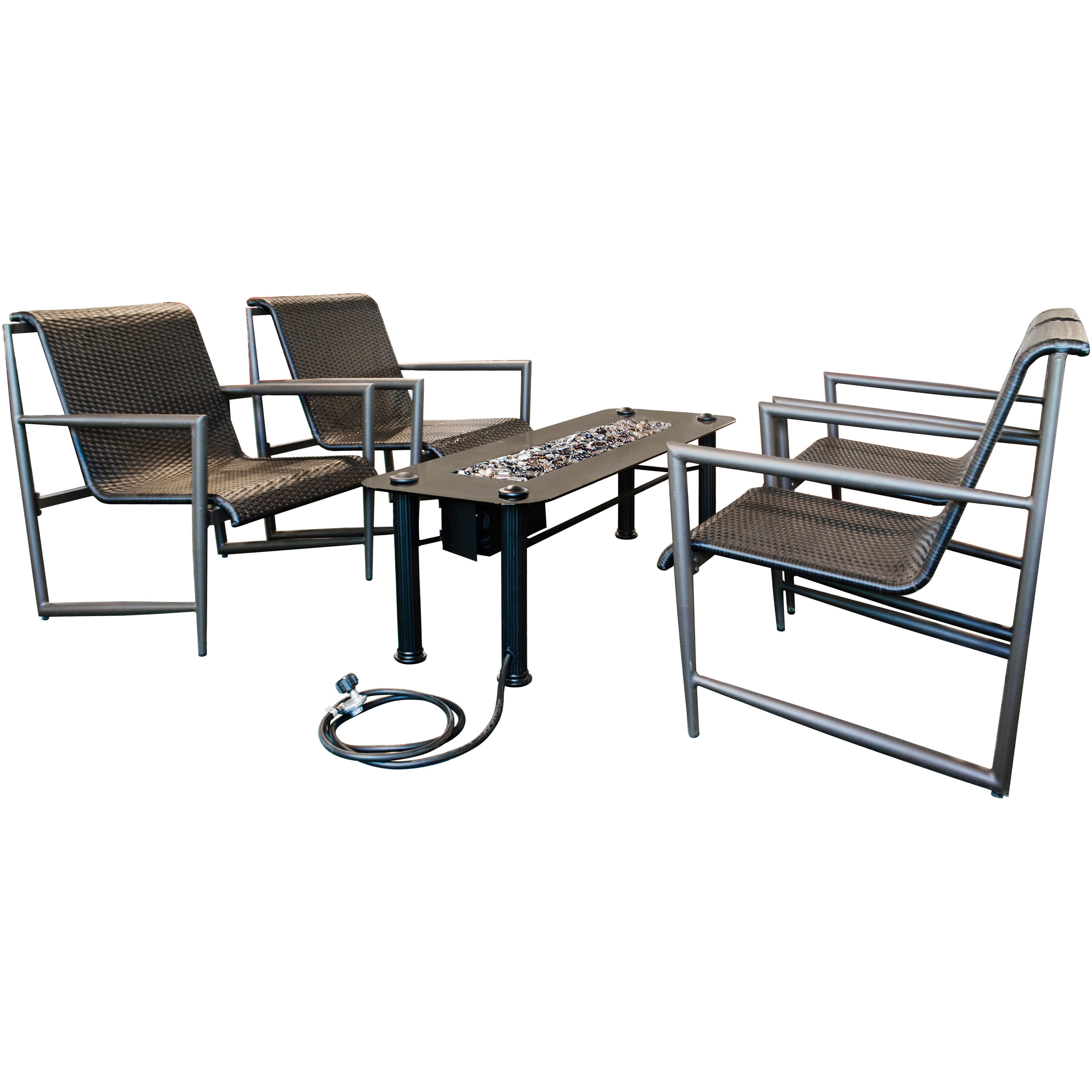 Shop Bond Trapani 5 Piece Fire Chat Set Overstock 10878113