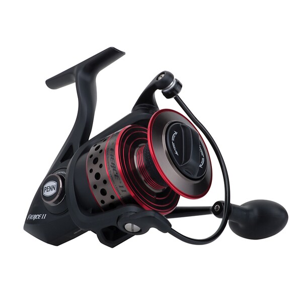 Penn Fierce II Spinning 4000 6.2:1 Gear Ratio 5 Bearings 13-pound Max Drag Ambidextrous Boxed Reel