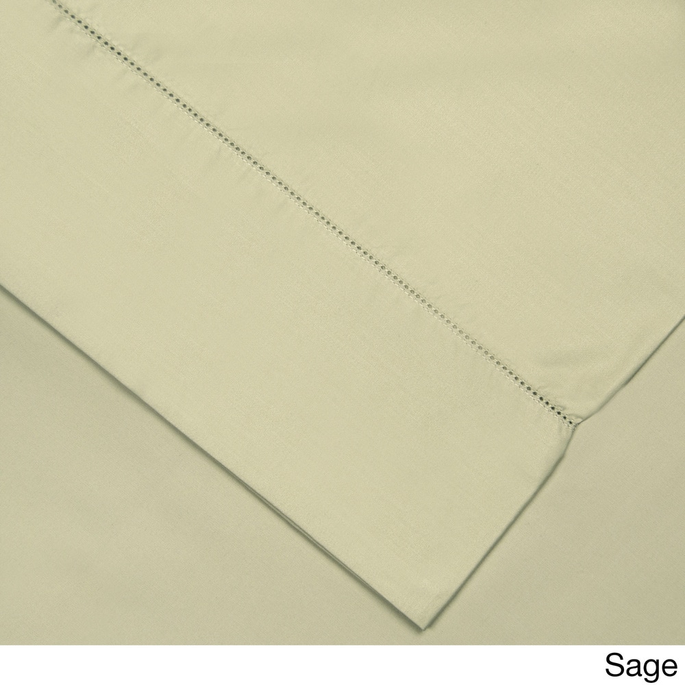 Pointehaven Pima Cotton 800 Thread Count Hemstitch Pillowcases (Set of 2)