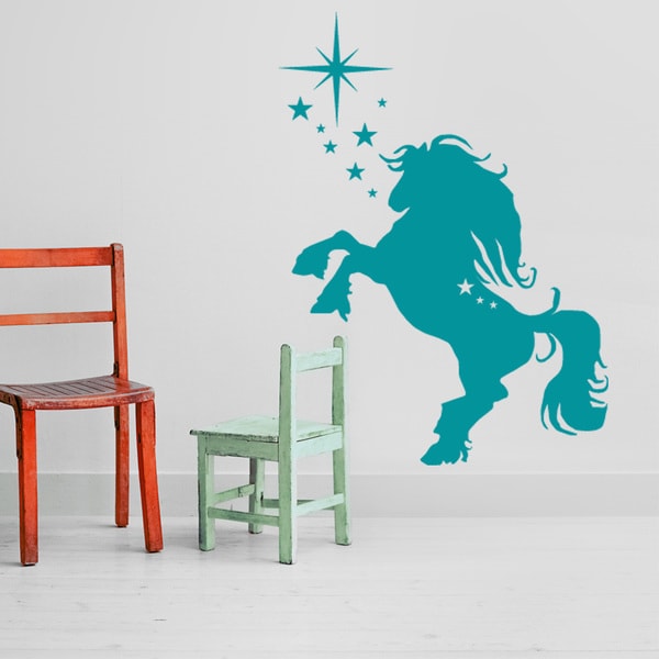 Shop Jumping Horse Wall Decal On Sale Free Shipping Today