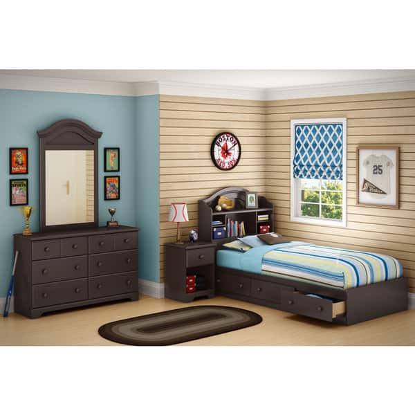Shop South Shore Summer Breeze Twin Mates Bed With Drawers And