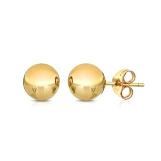 Pori 14k Gold Ball Stud Earrings 3 Pairs Free Shipping On Orders Pori 14k Gold Ball Stud Earrings 3 Pairs