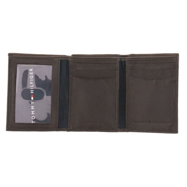 genuine leather tommy hilfiger