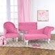 preview thumbnail 5 of 11, HomePop Juvenile Chaise Lounge in Pink Velvet