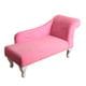 preview thumbnail 4 of 11, HomePop Juvenile Chaise Lounge in Pink Velvet