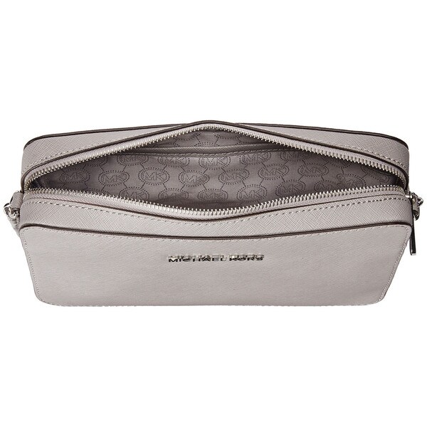 michael kors pearl grey purse