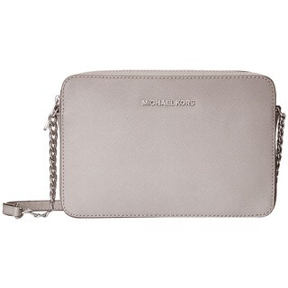 pearl gray michael kors bag