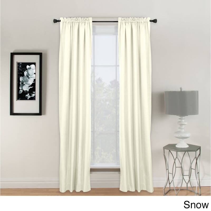 Miller Curtains Winston 84-Inch Rod Pocket Panel - 40 x 84 - White