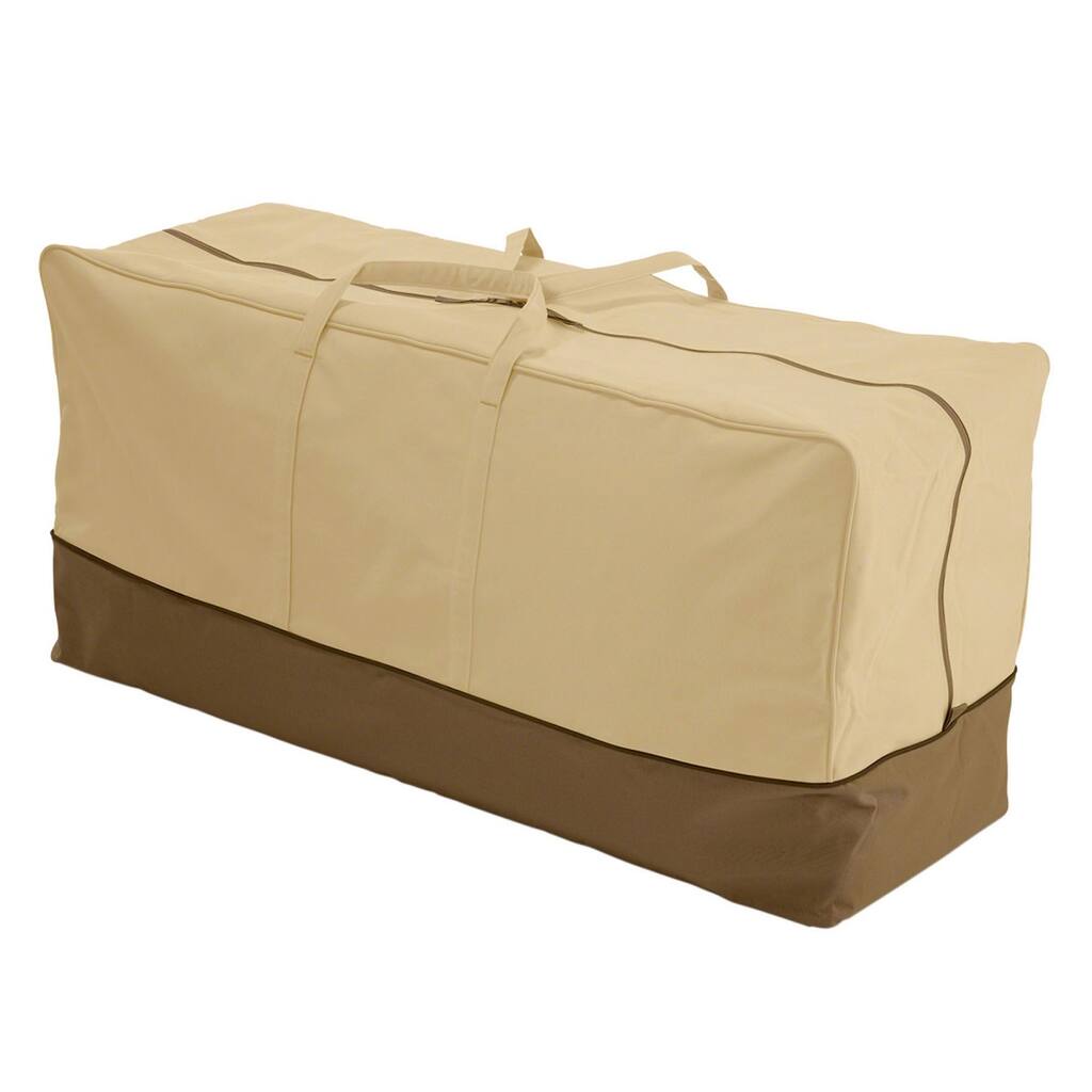 Classic Accessories Veranda Patio Cushion Bag Tan