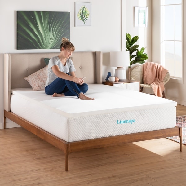 linenspa essentials mattress topper