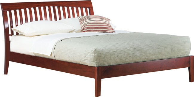 Contemporary Shaker Queen size Platform Bed