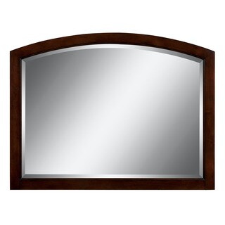 Montgomery 42-inch Rectangular Bathroom Vanity Mirror, Midnight Cherry ...