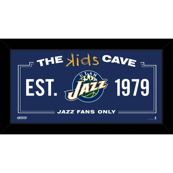 Steiner Sports NBA Utah Jazz 10x20 Kids Cave Sign