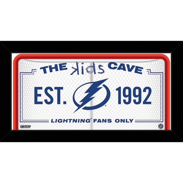 Steiner Sports NHL Tampa Bay Lightning 10x20 Kids Cave Sign