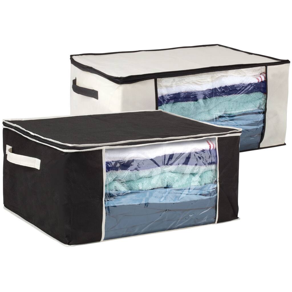 Sunbeam Under the Bed Blanket Storage with Clear Window