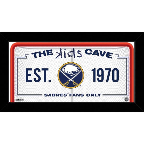 Steiner Sports NHL Buffalo Sabres 10x20 Kids Cave Sign
