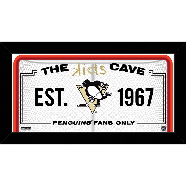 Steiner Sports NHL Pittsburgh Penguins 10x20 Kids Cave Sign