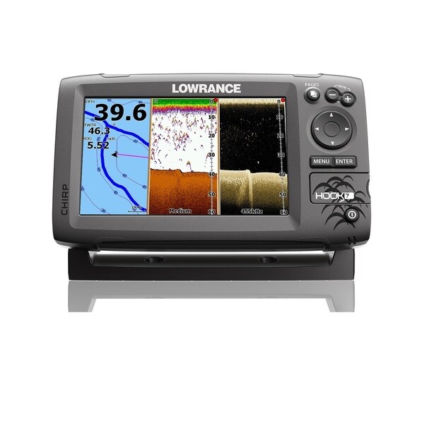 Lowrance Hook-7 Fishfinder Chartplotter-No Transducer Nav+