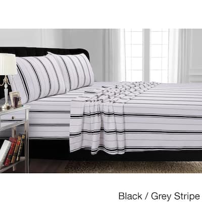 Flannel 170-GSM Printed Pillowcases (Set of 2)