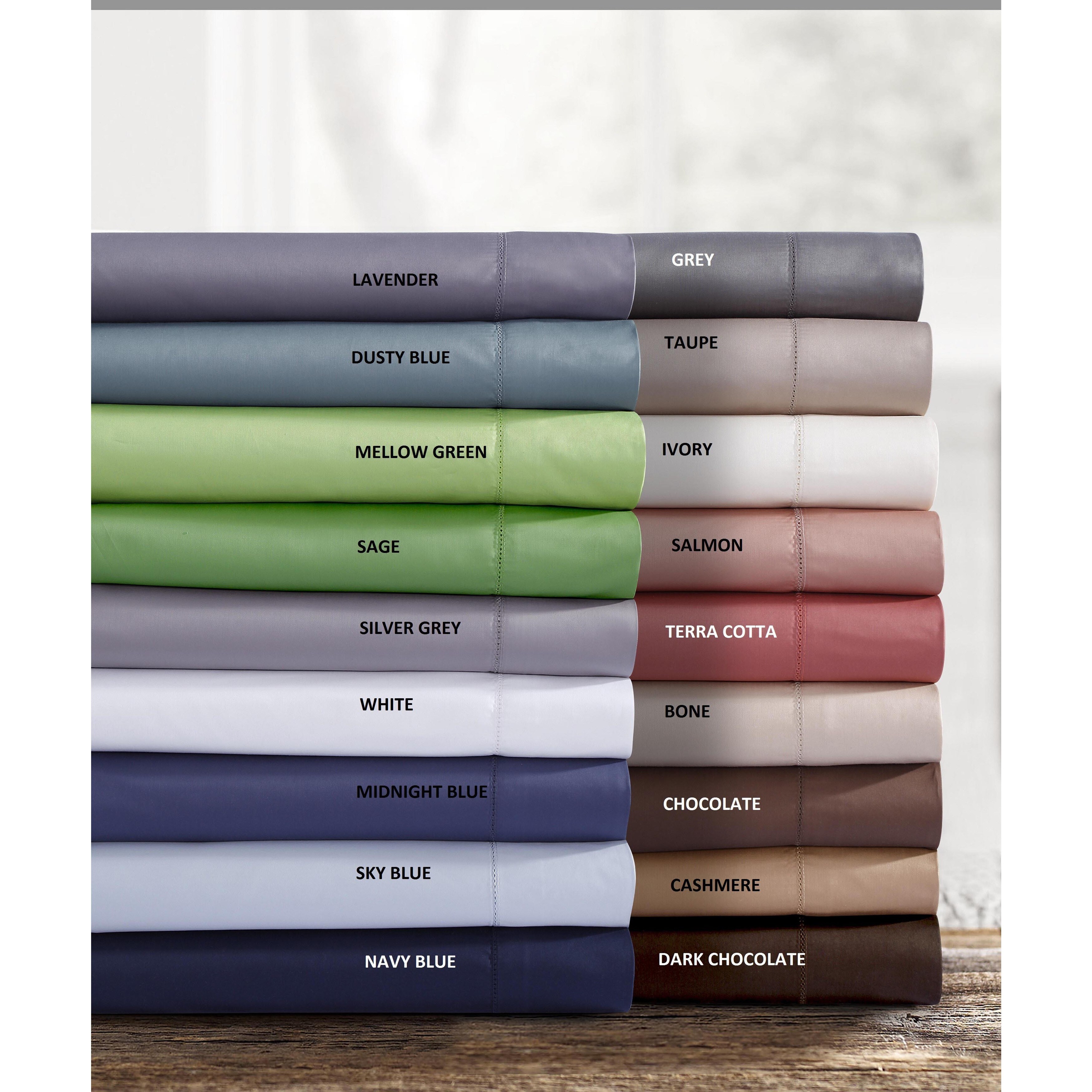 Shop 750 Thread Count Cotton Sateen Pillowcases Set Of 2 On