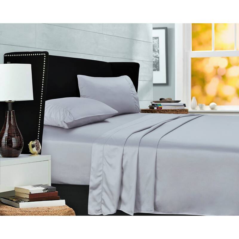 Egyptian Cotton Sateen 400 Thread Count Pillowcases (Set of 2)