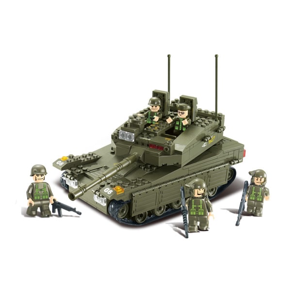 Sluban Interlocking Bricks Merkava Tank
