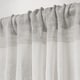 preview thumbnail 29 of 28, Porch & Den Ocean Stripe Sheer Curtain Panel Pair with Rod Pocket