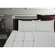 preview thumbnail 1 of 2, Solid 300 Thread Count Cotton Percale Pillowcases (Set of 2) Ivory - King