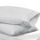 preview thumbnail 3 of 2, Solid 300 Thread Count Cotton Percale Pillowcases (Set of 2)