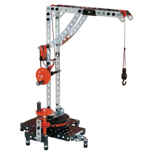 erector motorized construction set instructions