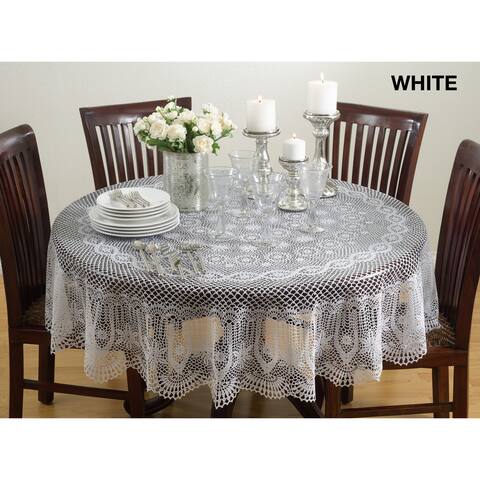 Vinyl Antique Heirloom Tablecloth