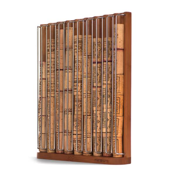 Shop Metrokane Bamboo Corkhaus Wine Cork Display Overstock 10897733