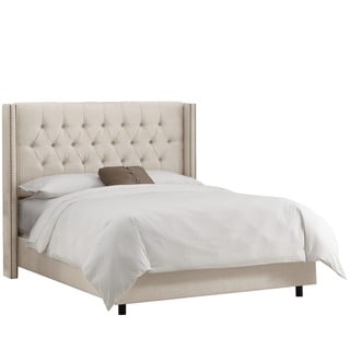 Beechmont Queen Size Upholstered Canopy Bed by Christopher Knight Home