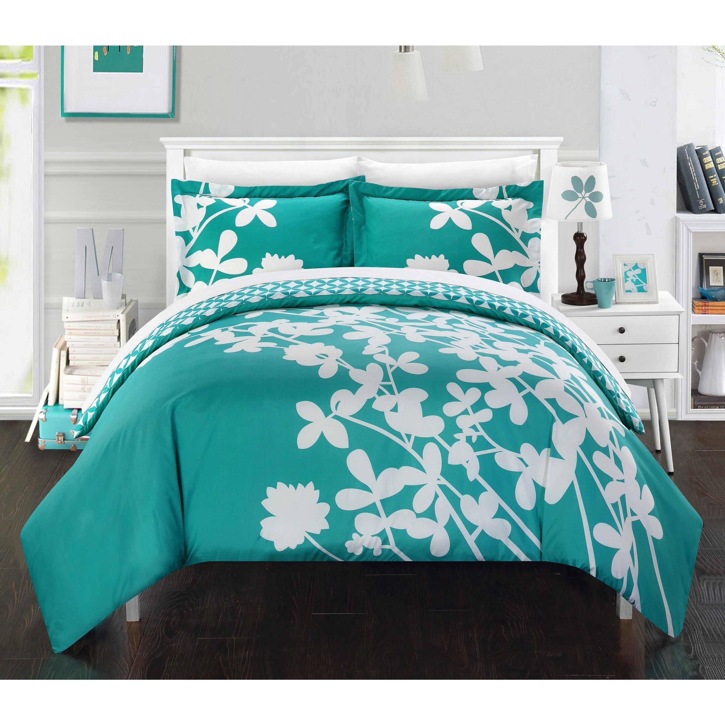 turquoise duvet cover full