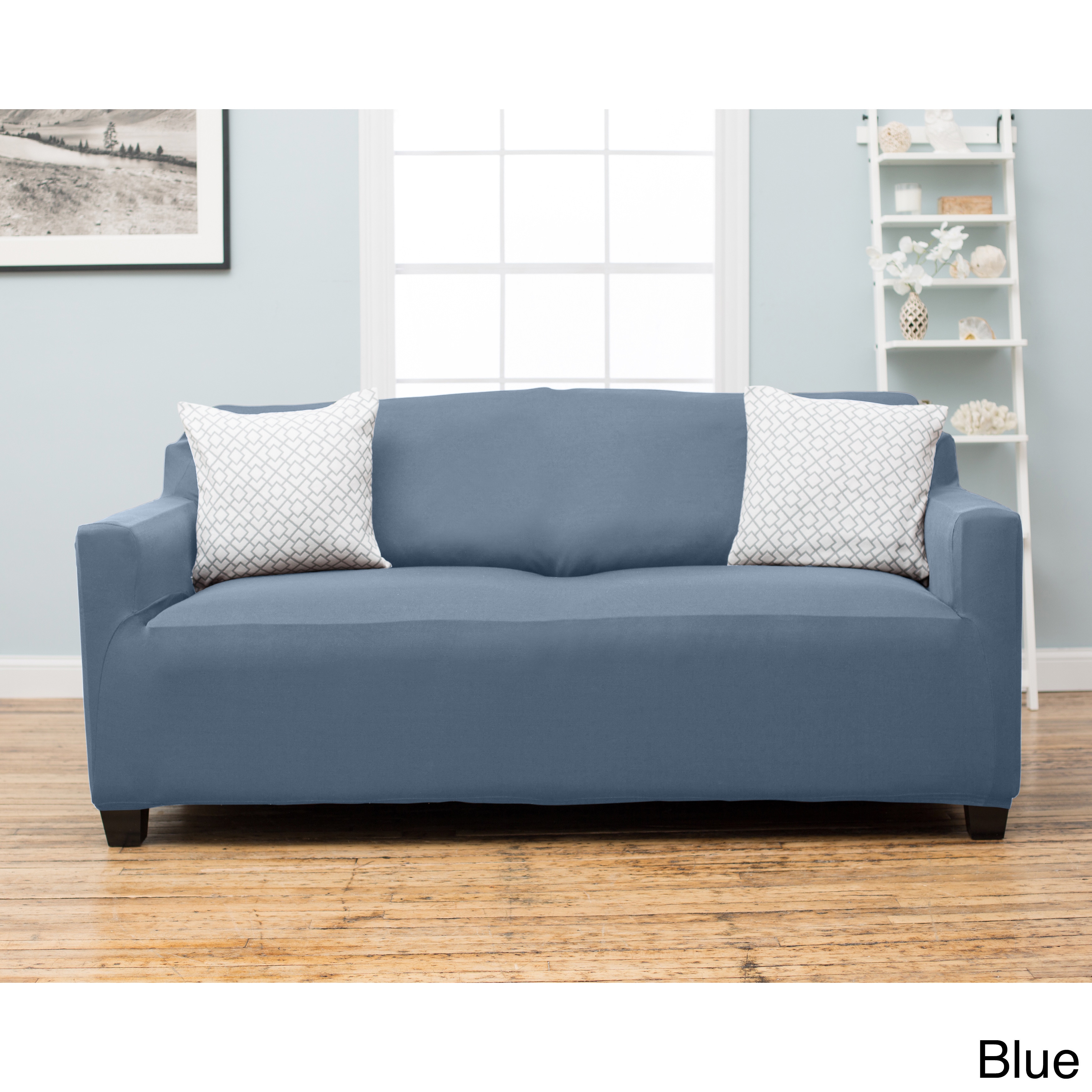 Home Fashion Designs Dawson Collection Twill Form Fit Sofa Slipcover Home Fashion Designs Dawson Collection Twill Form Fit Sofa Slipcover