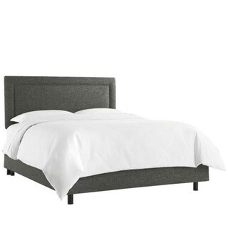 Skyline Furniture Border Bed in Zuma Charcoal