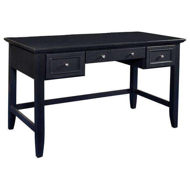 Bedford Black Executive Desk by Home Styles
