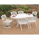 Biscayne 7-piece Dining Set  72 Oval Table with Two Swivel Chairs and Four Arm Chairs by Home Styles - Thumbnail 1