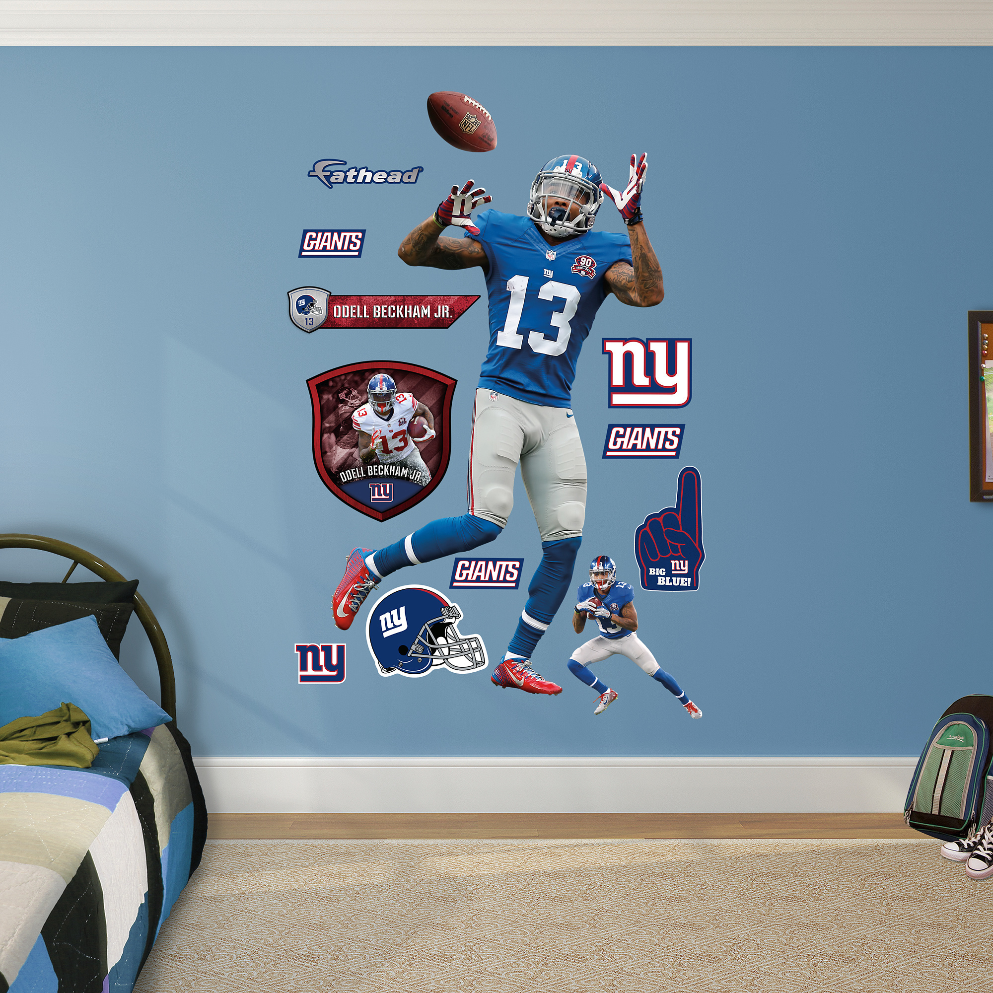 Odell Beckham Jr Throw Pillow