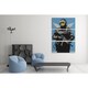 'Banksy 'Smiley Riot Cop' Triptych Gallery Wrapped Canvas Wall Art ...