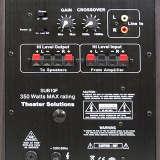 theater solutions subwoofer