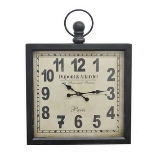 32-inch Metal Square Wall Clock - Bed Bath & Beyond - 10899879