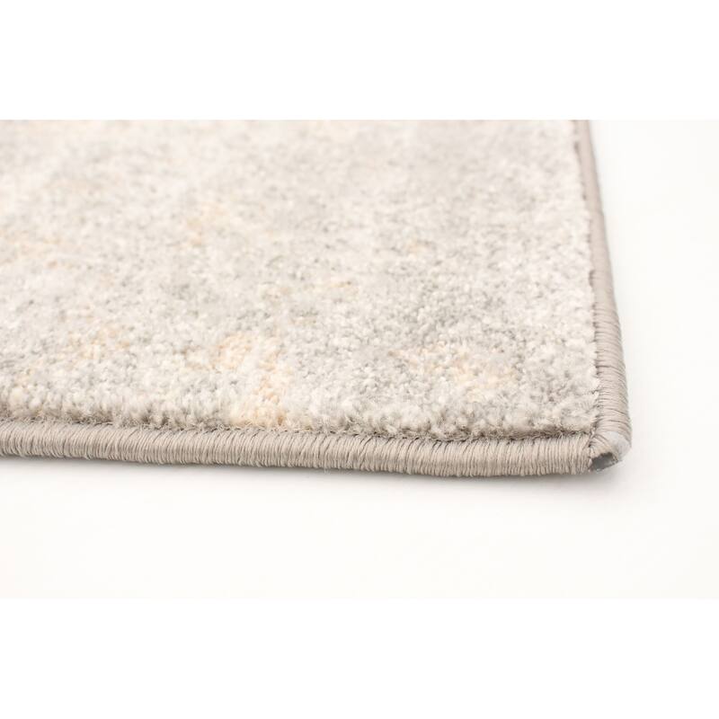 Handmade Madiba Grey Rug - ECARPETGALLERY