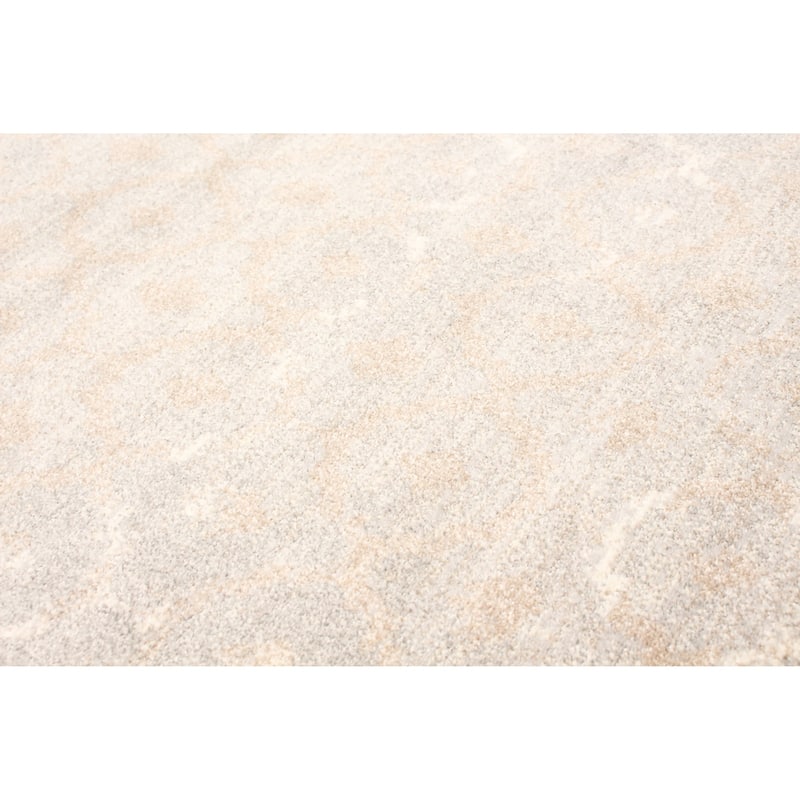 Handmade Madiba Grey Rug - ECARPETGALLERY