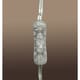 preview thumbnail 4 of 2, Cynthia 1-light Crystal 11-inch Chrome Swag Lamp