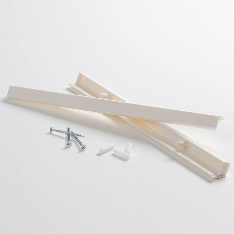18 Piece Slatwall Panel, Cabinet, Hook, Bin and Large Workstation Storage Set - White Slat Wall/Silver Cabinet