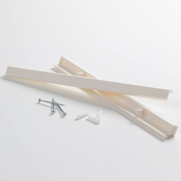 13 Piece Slatwall Panel, Bin and Large Workstation Storage Set White Slat Wall/Silver