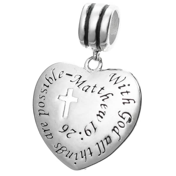 GiftJewelryShop China The Great Wall Photo with God All Things are Possible Religious Dangle Charm Bracelets GiftJewelryShop China The Great Wall Photo with God All Things are Possible Religious Dangle Charm Bracelets