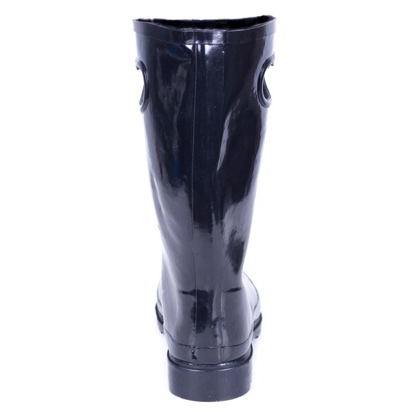 lined rubber boots womens