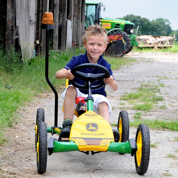 john deere pedal kart